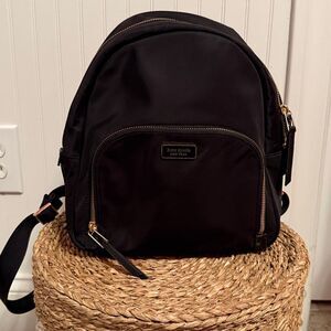 kate spade | Bags | Kate Spade 9s Black Nylon Mini Back Pack  display picture 1